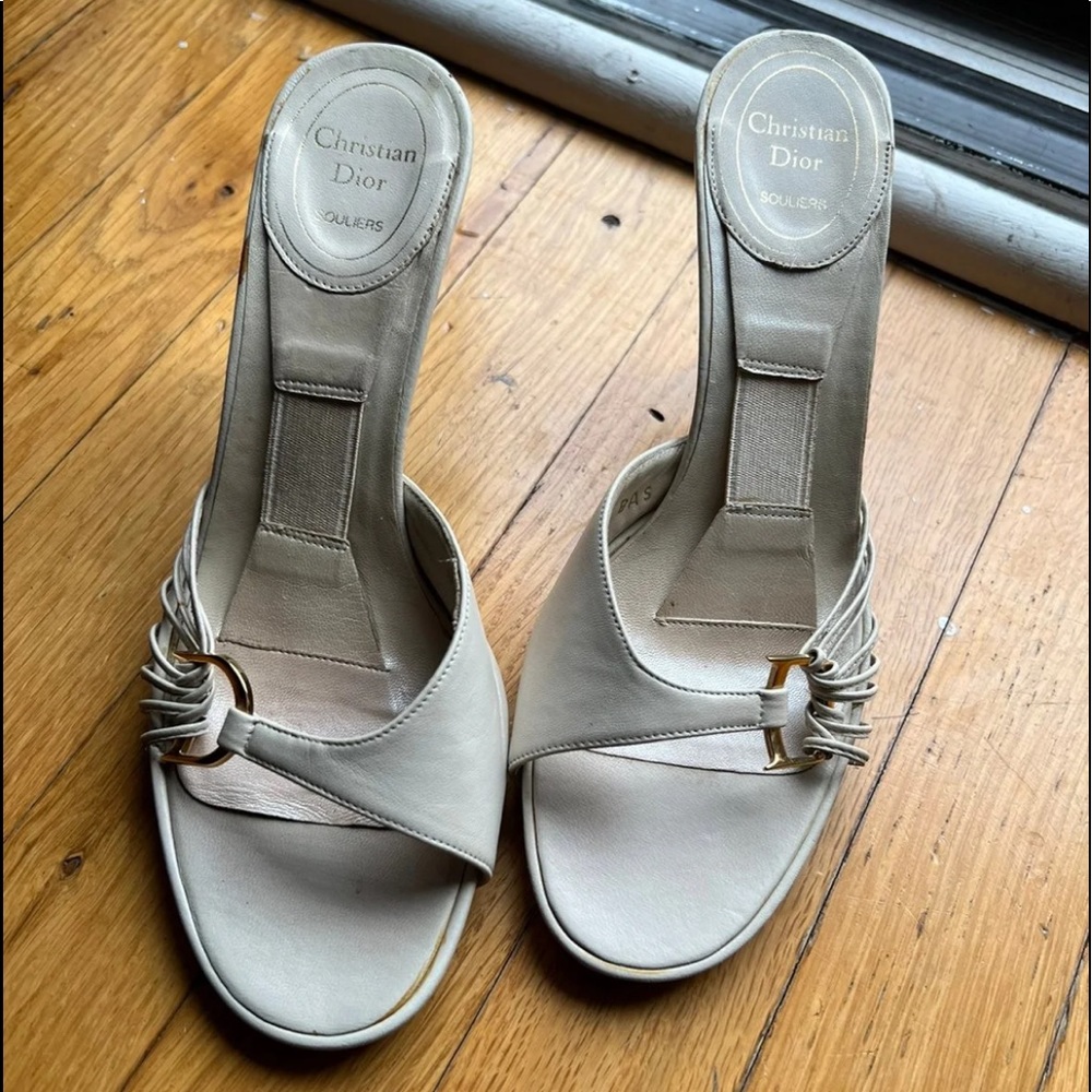 Dior “D” Heels